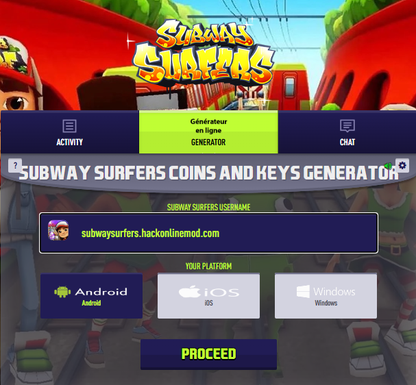 Subway Surfers trucchi