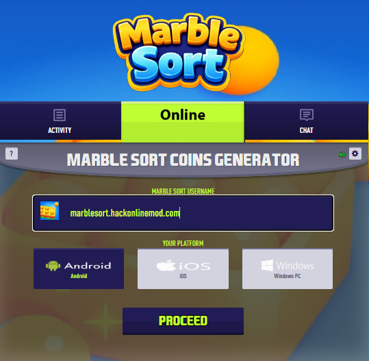 marble sort trucchi